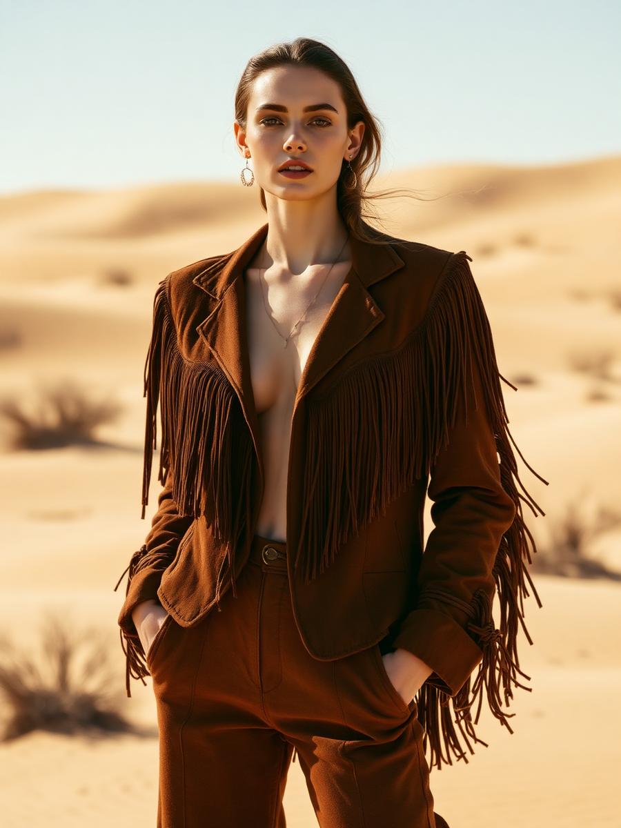 Tassel Suede Jacket